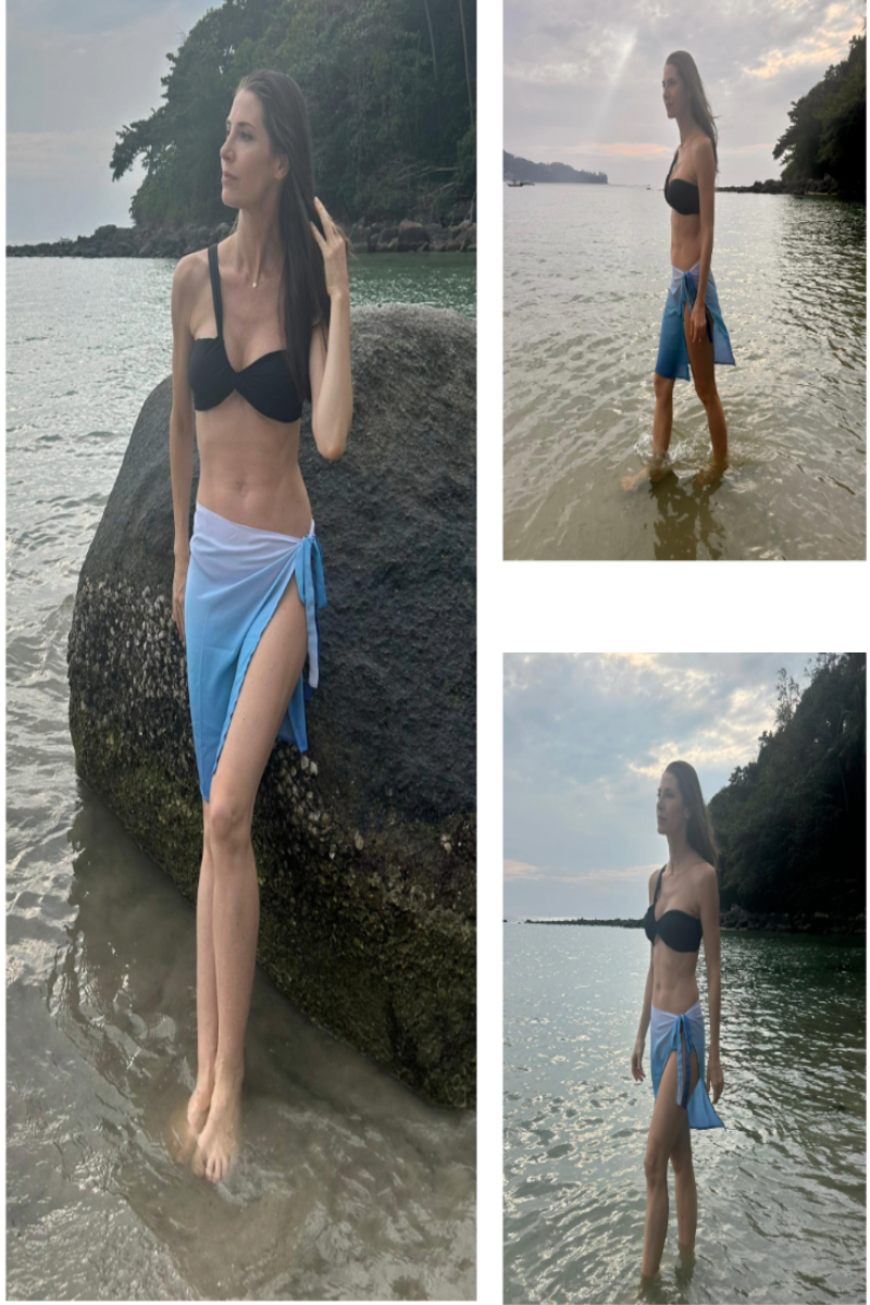 Women's Mystic Waters Beach Wrap Cover-Up
