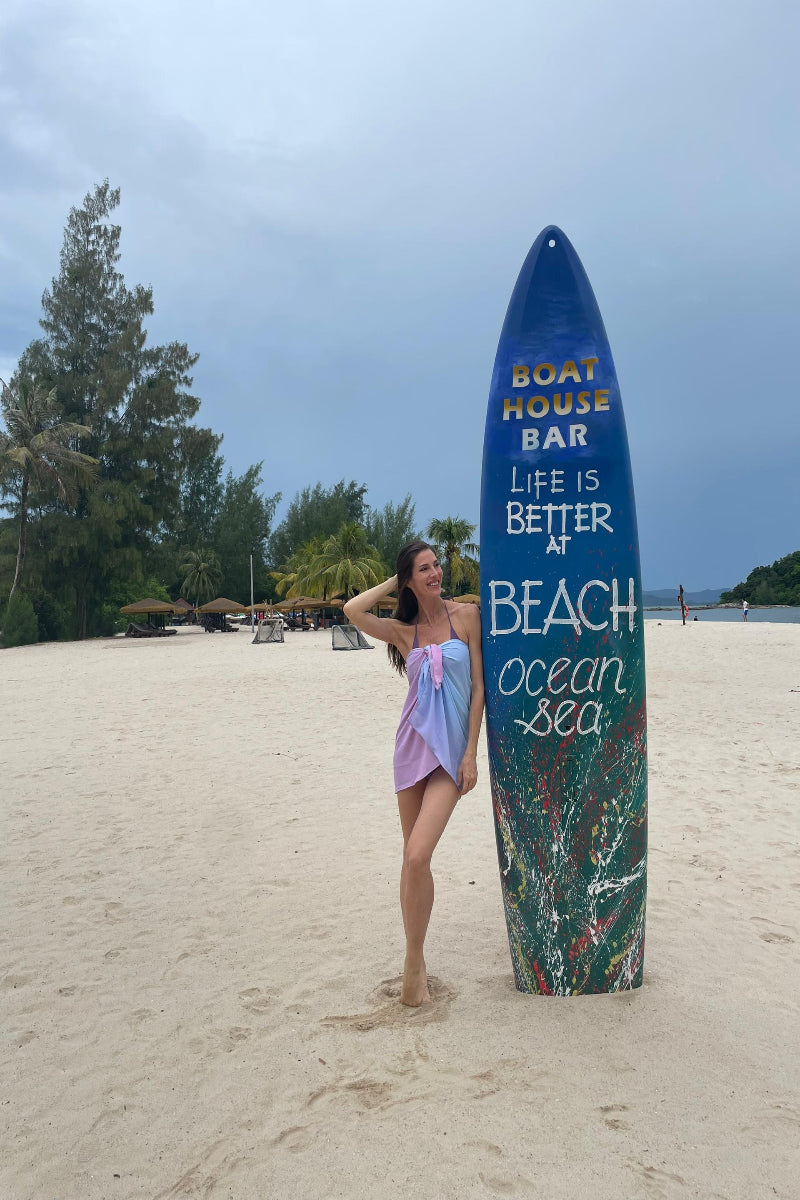 Colorful Vibes Beachwrap