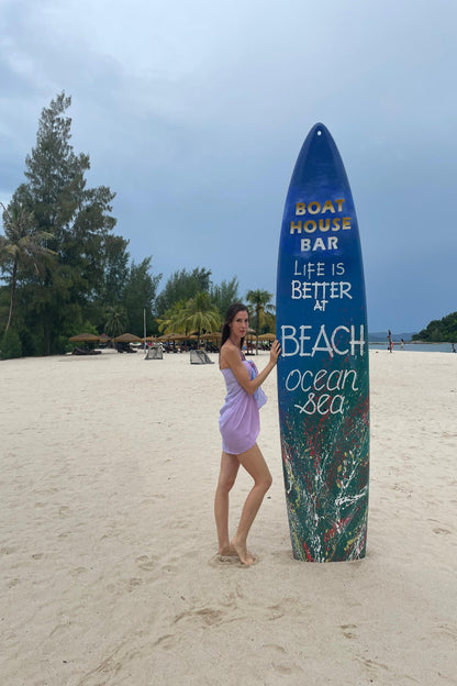 Colorful Vibes Beachwrap