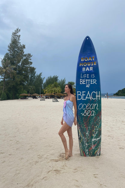 Colorful Vibes Beachwrap