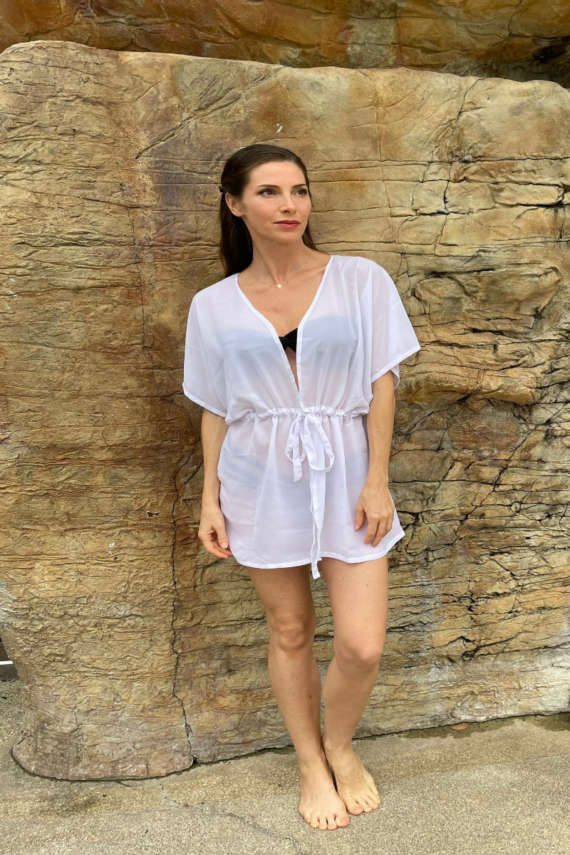 Flair White - Tunic
